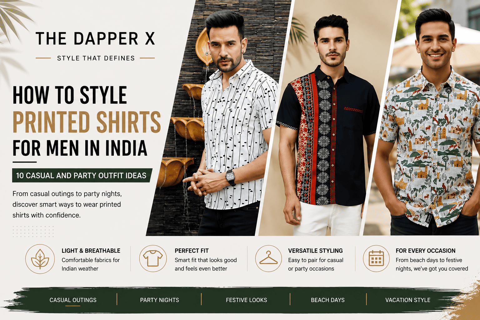 printed shirts for men